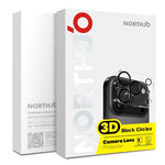 2枚セット NORTHJO カメラレンズプロテクター 3D ナイトショット強化ガラスフィルム、iPhone 17 Pro Max用、iPhone 17 Pro用、iPhone 17用、iPhone Air用
