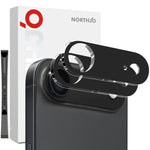 2枚セット NORTHJO カメラレンズプロテクター 3D HD 強化ガラスフィルム、iPhone 17 Pro Max用、iPhone 17 Pro用、iPhone 17用、iPhone Air用