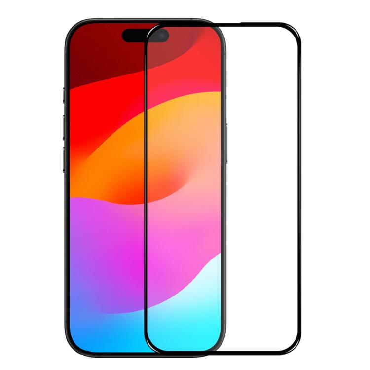 2枚セットNORTHJO A++ 0.3mm全面接着シルク印刷強化ガラスフィルム、iPhone 17 Pro Max用、iPhone 17 Pro用、iPhone 17用、iPhone Air用