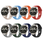 Reverse Buckle Silicone Watch Band, For Huawei Watch 5 42mm, For Huawei Watch 5 46mm