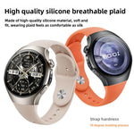 Reverse Buckle Silicone Watch Band, For Huawei Watch 5 42mm, For Huawei Watch 5 46mm