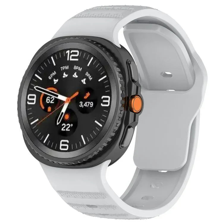 ドットパターンリリースバックルシリコンウォッチバンド、Samsung Galaxy Watch8 / Watch8 Classic 用
