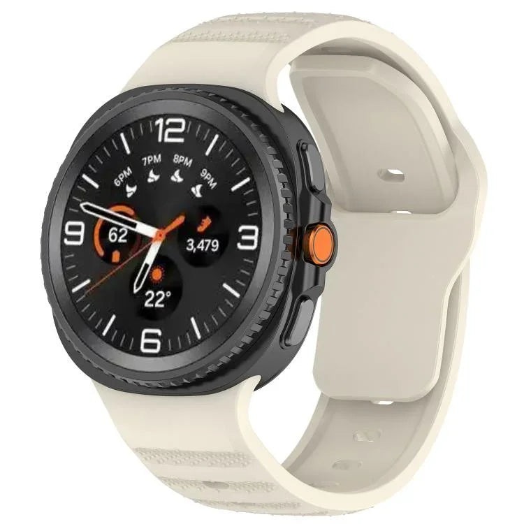 ドットパターンリリースバックルシリコンウォッチバンド、Samsung Galaxy Watch8 / Watch8 Classic 用