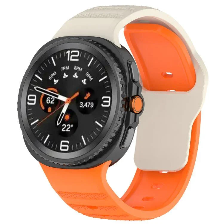 ドットパターンリリースバックルシリコンウォッチバンド、Samsung Galaxy Watch8 / Watch8 Classic 用