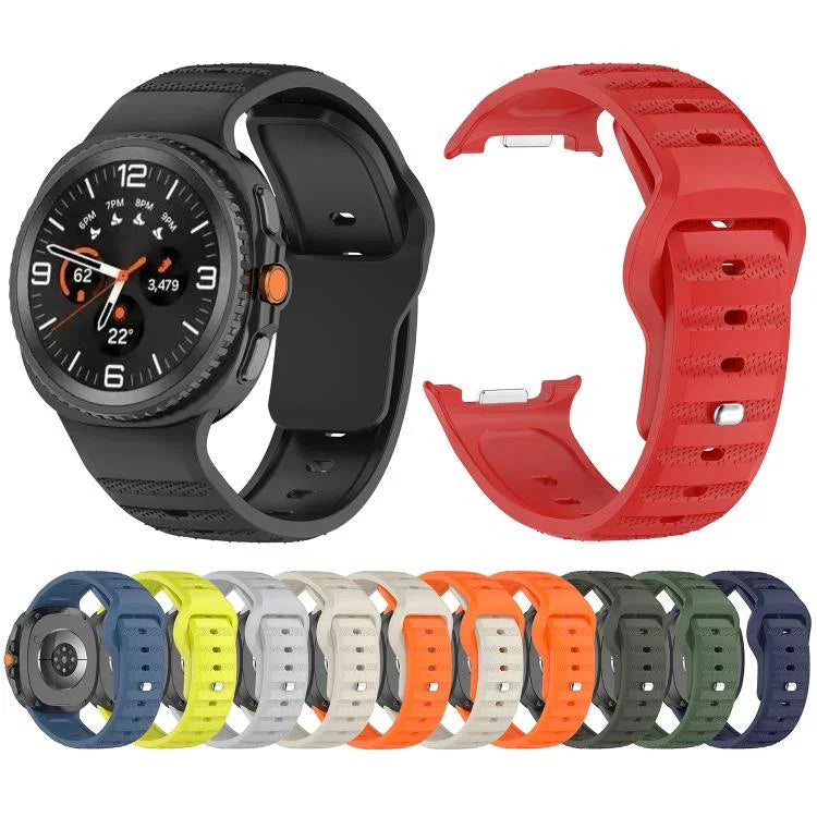 ドットパターンリリースバックルシリコンウォッチバンド、Samsung Galaxy Watch8 / Watch8 Classic 用