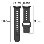 ドットパターンリリースバックルシリコンウォッチバンド、Samsung Galaxy Watch8 / Watch8 Classic 用