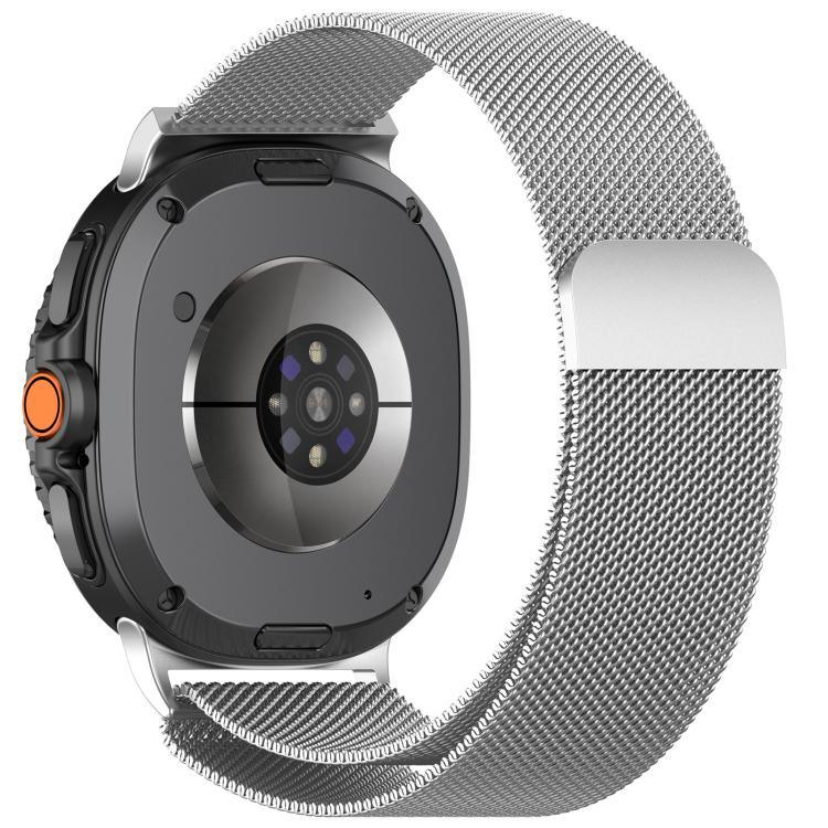 ミラネーゼループマグネットメタルウォッチバンド、Samsung Galaxy Watch8 / Watch8 Classic 用
