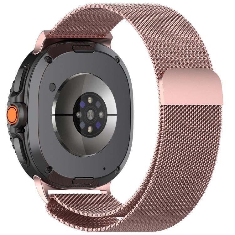 ミラネーゼループマグネットメタルウォッチバンド、Samsung Galaxy Watch8 / Watch8 Classic 用
