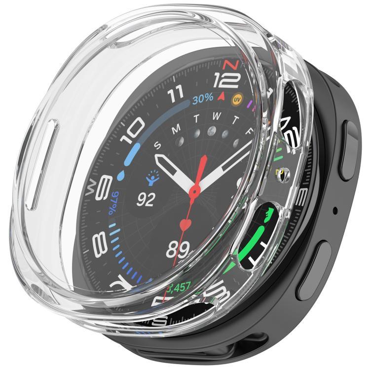 全面カバレッジ 電気めっき TPU 時計保護ケース、Samsung Galaxy Watch 8 44mm 用、Samsung Galaxy Watch 8 40mm 用