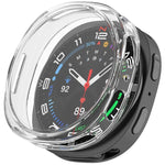 All Coverage Electroplated TPU Watch Protective Case, For Samsung Galaxy Watch 8 44mm, For Samsung Galaxy Watch 8 40mm