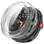強化ガラス一体型 PC 時計カバー、Samsung Galaxy Watch8 Classic 46mm 用、Samsung Galaxy Watch 8 44mm 用、Samsung Galaxy Watch 8 40mm 用