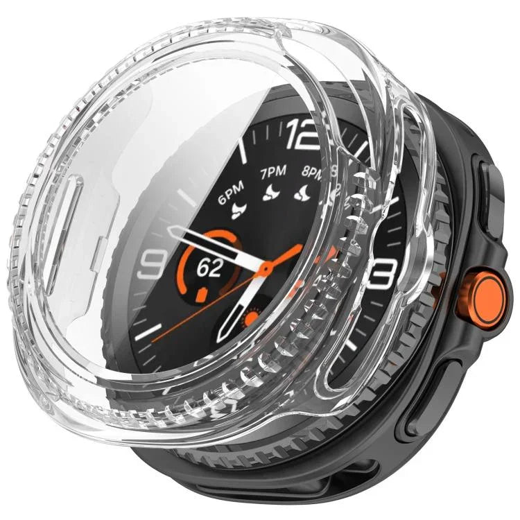 強化ガラス一体型 PC 時計カバー、Samsung Galaxy Watch8 Classic 46mm 用、Samsung Galaxy Watch 8 44mm 用、Samsung Galaxy Watch 8 40mm 用