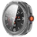 強化ガラス一体型 PC 時計カバー、Samsung Galaxy Watch8 Classic 46mm 用、Samsung Galaxy Watch 8 44mm 用、Samsung Galaxy Watch 8 40mm 用