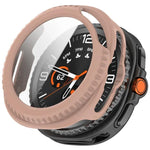 強化ガラス一体型 PC 時計カバー、Samsung Galaxy Watch8 Classic 46mm 用、Samsung Galaxy Watch 8 44mm 用、Samsung Galaxy Watch 8 40mm 用