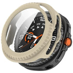 強化ガラス一体型 PC 時計カバー、Samsung Galaxy Watch8 Classic 46mm 用、Samsung Galaxy Watch 8 44mm 用、Samsung Galaxy Watch 8 40mm 用