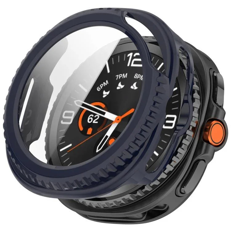 強化ガラス一体型 PC 時計カバー、Samsung Galaxy Watch8 Classic 46mm 用、Samsung Galaxy Watch 8 44mm 用、Samsung Galaxy Watch 8 40mm 用