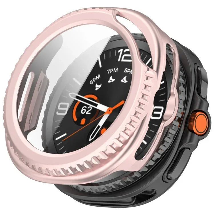 強化ガラス一体型 PC 時計カバー、Samsung Galaxy Watch8 Classic 46mm 用、Samsung Galaxy Watch 8 44mm 用、Samsung Galaxy Watch 8 40mm 用