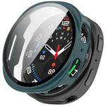 強化ガラス一体型 PC 時計カバー、Samsung Galaxy Watch8 Classic 46mm 用、Samsung Galaxy Watch 8 44mm 用、Samsung Galaxy Watch 8 40mm 用
