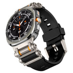 メタル 時計コネクター シリコン 時計バンド、Samsung Galaxy Watch Ultra 47mm / Ultra 2025 用