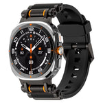 メタル 時計コネクター シリコン 時計バンド、Samsung Galaxy Watch Ultra 47mm / Ultra 2025 用