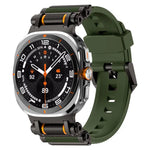 メタル 時計コネクター シリコン 時計バンド、Samsung Galaxy Watch Ultra 47mm / Ultra 2025 用