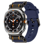 メタル 時計コネクター シリコン 時計バンド、Samsung Galaxy Watch Ultra 47mm / Ultra 2025 用