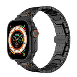 八角形 ステンレススチール ウォッチ、Apple Watch 46mm / 49mm / 45mm / 44mm 用