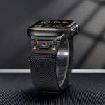 ミラネーゼ スチール マグネット式 ウォッチバンド、Apple Watch 46mm / 49mm / 45mm / 44mm 用