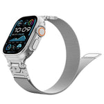 ミラネーゼ スチール マグネット式 ウォッチバンド、Apple Watch 46mm / 49mm / 45mm / 44mm 用