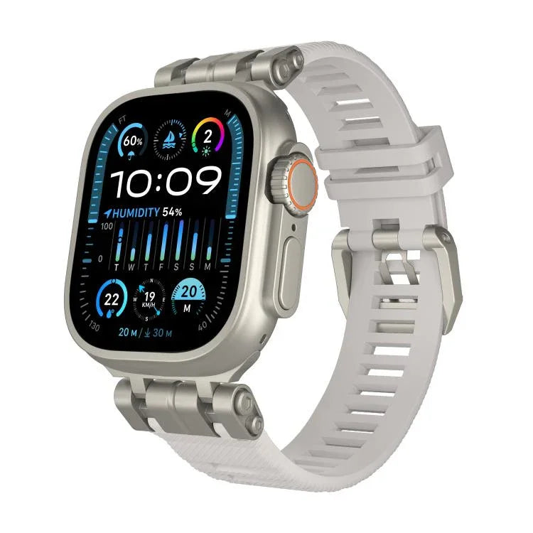 H016 ファンクショナルシリーズ ツイルテクスチャ TPU ウォッチバンド、Apple Watch 46mm / 49mm / 45mm / 44mm 用