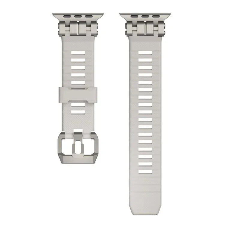 H016 ファンクショナルシリーズ ツイルテクスチャ TPU ウォッチバンド、Apple Watch 46mm / 49mm / 45mm / 44mm 用