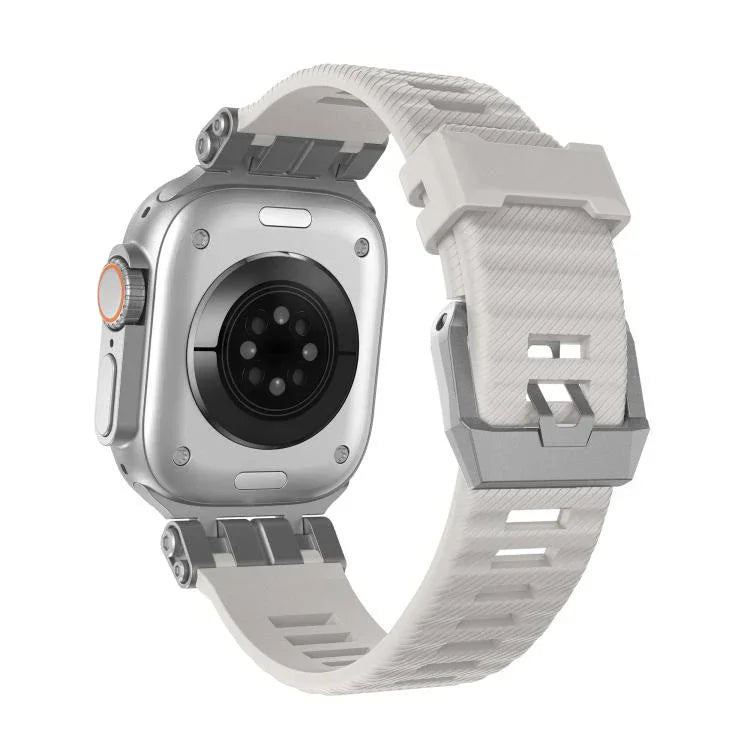 H016 ファンクショナルシリーズ ツイルテクスチャ TPU ウォッチバンド、Apple Watch 46mm / 49mm / 45mm / 44mm 用