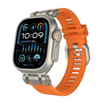 H016 ファンクショナルシリーズ ツイルテクスチャ TPU ウォッチバンド、Apple Watch 46mm / 49mm / 45mm / 44mm 用