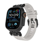 H016 ファンクショナルシリーズ ツイルテクスチャ TPU ウォッチバンド、Apple Watch 46mm / 49mm / 45mm / 44mm 用
