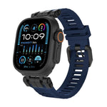 H016 ファンクショナルシリーズ ツイルテクスチャ TPU ウォッチバンド、Apple Watch 46mm / 49mm / 45mm / 44mm 用