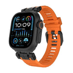 H016 ファンクショナルシリーズ ツイルテクスチャ TPU ウォッチバンド、Apple Watch 46mm / 49mm / 45mm / 44mm 用