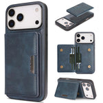Kalebol 強力 MagSafe 磁気 二つ折りカードバッグ レザー電話ケース、iPhone 17 Pro Max 用、iPhone 17 Pro 用、iPhone 17 用、iPhone Air 用