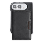 Kalebol 強力 MagSafe 磁気 二つ折りカードバッグ レザー電話ケース、iPhone 17 Pro Max 用、iPhone 17 Pro 用、iPhone 17 用、iPhone Air 用