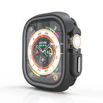 ツートンカラー半巻きPC保護ケース、Apple Watch 44mm / 45mm用、Apple Watch Ultra 49mm用
