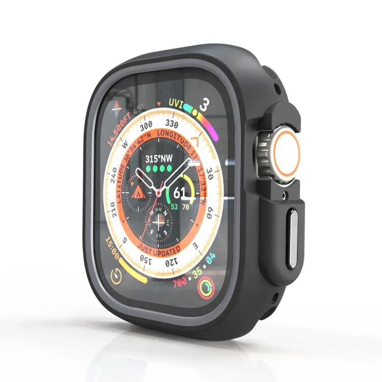 ツートンカラー半巻きPC保護ケース、Apple Watch 44mm / 45mm用、Apple Watch Ultra 49mm用