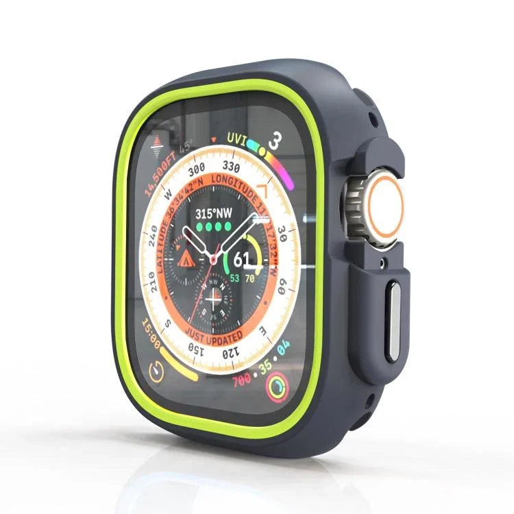 ツートンカラー半巻きPC保護ケース、Apple Watch 44mm / 45mm用、Apple Watch Ultra 49mm用