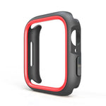 ツートンカラー半巻きPC保護ケース、Apple Watch 44mm / 45mm用、Apple Watch Ultra 49mm用