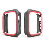 ツートンカラー半巻きPC保護ケース、Apple Watch 44mm / 45mm用、Apple Watch Ultra 49mm用