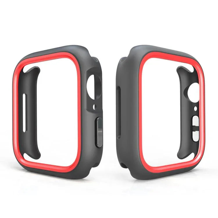 ツートンカラー半巻きPC保護ケース、Apple Watch 44mm / 45mm用、Apple Watch Ultra 49mm用