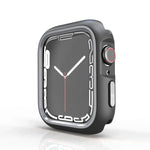 ツートンカラー半巻きPC保護ケース、Apple Watch 44mm / 45mm用、Apple Watch Ultra 49mm用