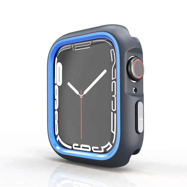 ツートンカラー半巻きPC保護ケース、Apple Watch 44mm / 45mm用、Apple Watch Ultra 49mm用