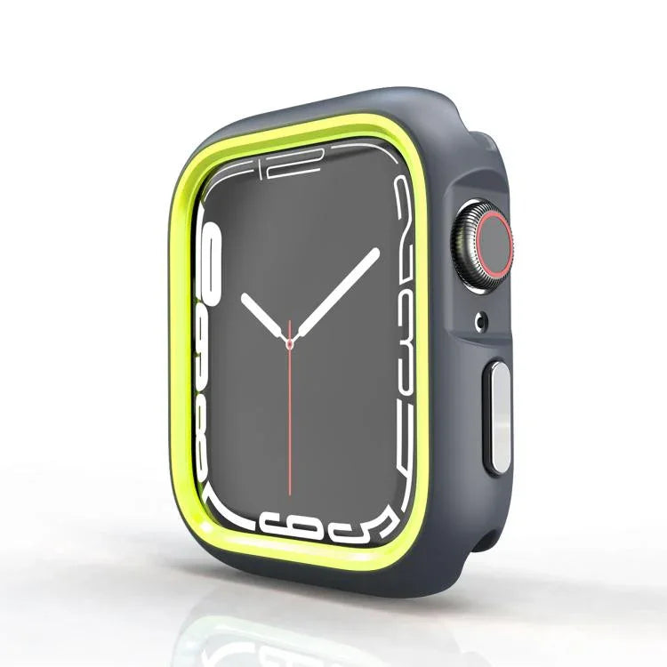 ツートンカラー半巻きPC保護ケース、Apple Watch 44mm / 45mm用、Apple Watch Ultra 49mm用