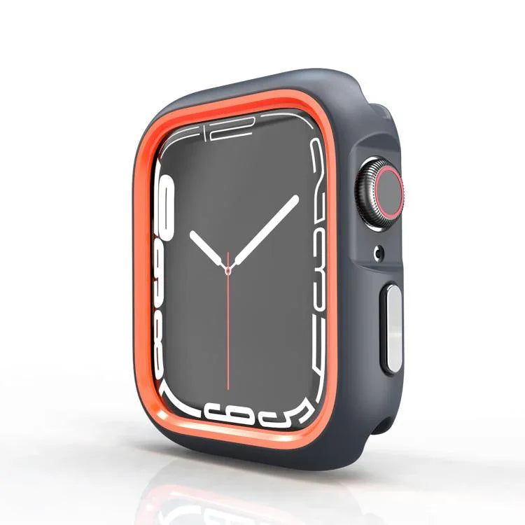 ツートンカラー半巻きPC保護ケース、Apple Watch 44mm / 45mm用、Apple Watch Ultra 49mm用