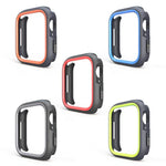 ツートンカラー半巻きPC保護ケース、Apple Watch 44mm / 45mm用、Apple Watch Ultra 49mm用