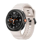 Wave ブラックバックル シリコンウォッチバンド、Samsung Galaxy Watch8 / Watch8 Classic用